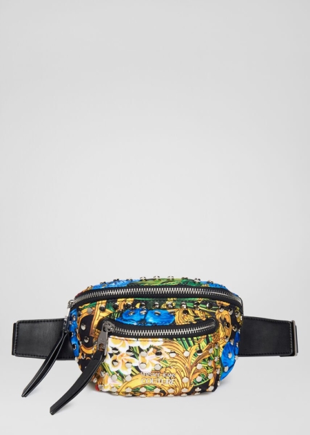 Geanta De Talie Versace Tropical Baroque Print Dama | MYXQGLS-41